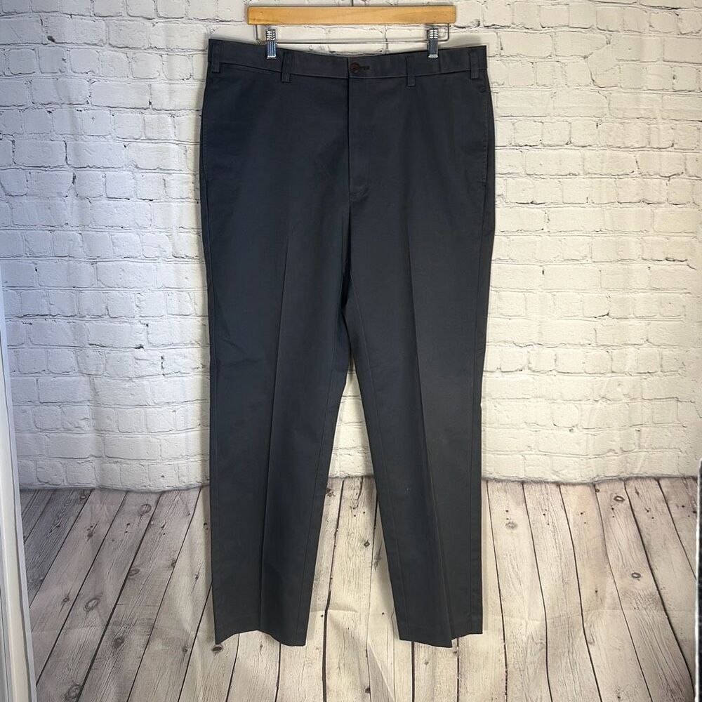 Orvis‎ MENS Gray Chino Khaki Pants size W38 x L32